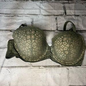 Olive green Victoria’s Secret bra 34D